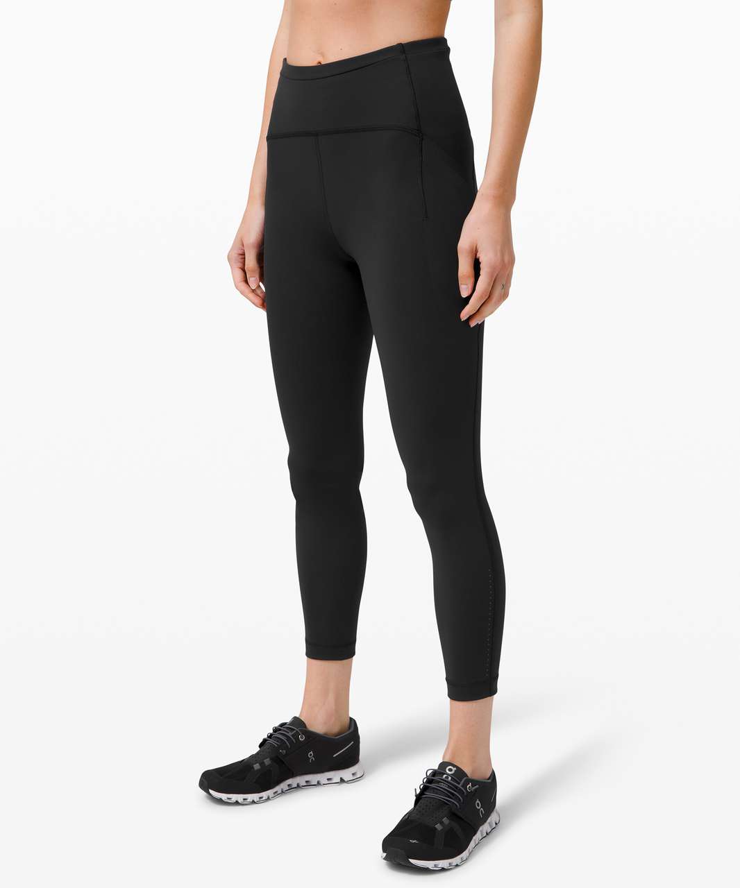 Lululemon Free to Speed High-Rise Tight 25 - Black - lulu fanatics