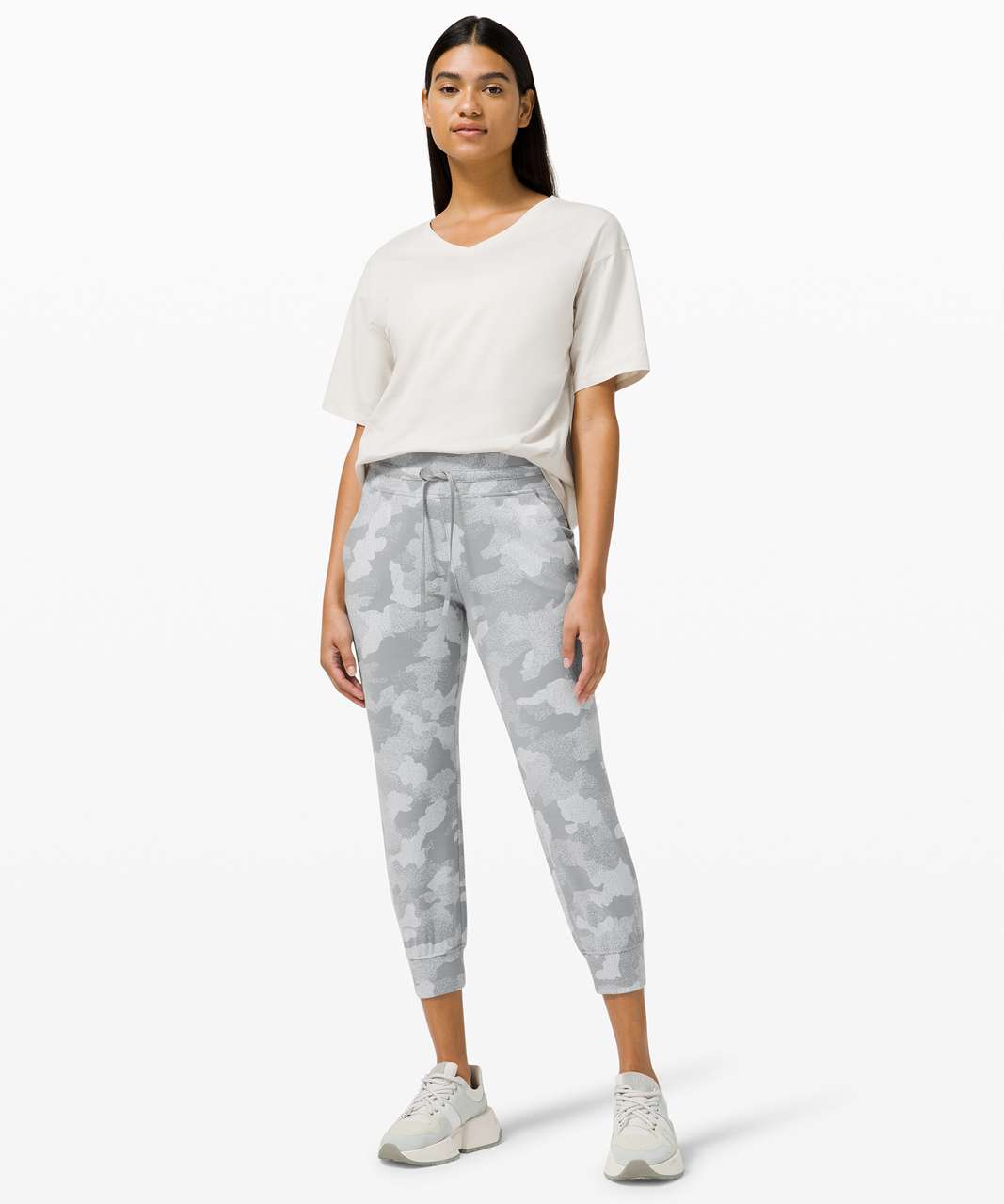 Lululemon Ready to Rulu Jogger Crop - Heritage Speckle Camo Jacquard Rhino Grey Starlight