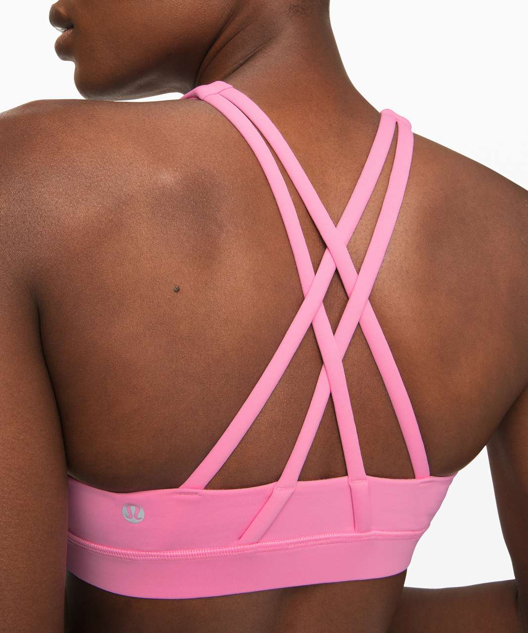 HIGH NECK BRA - PINK