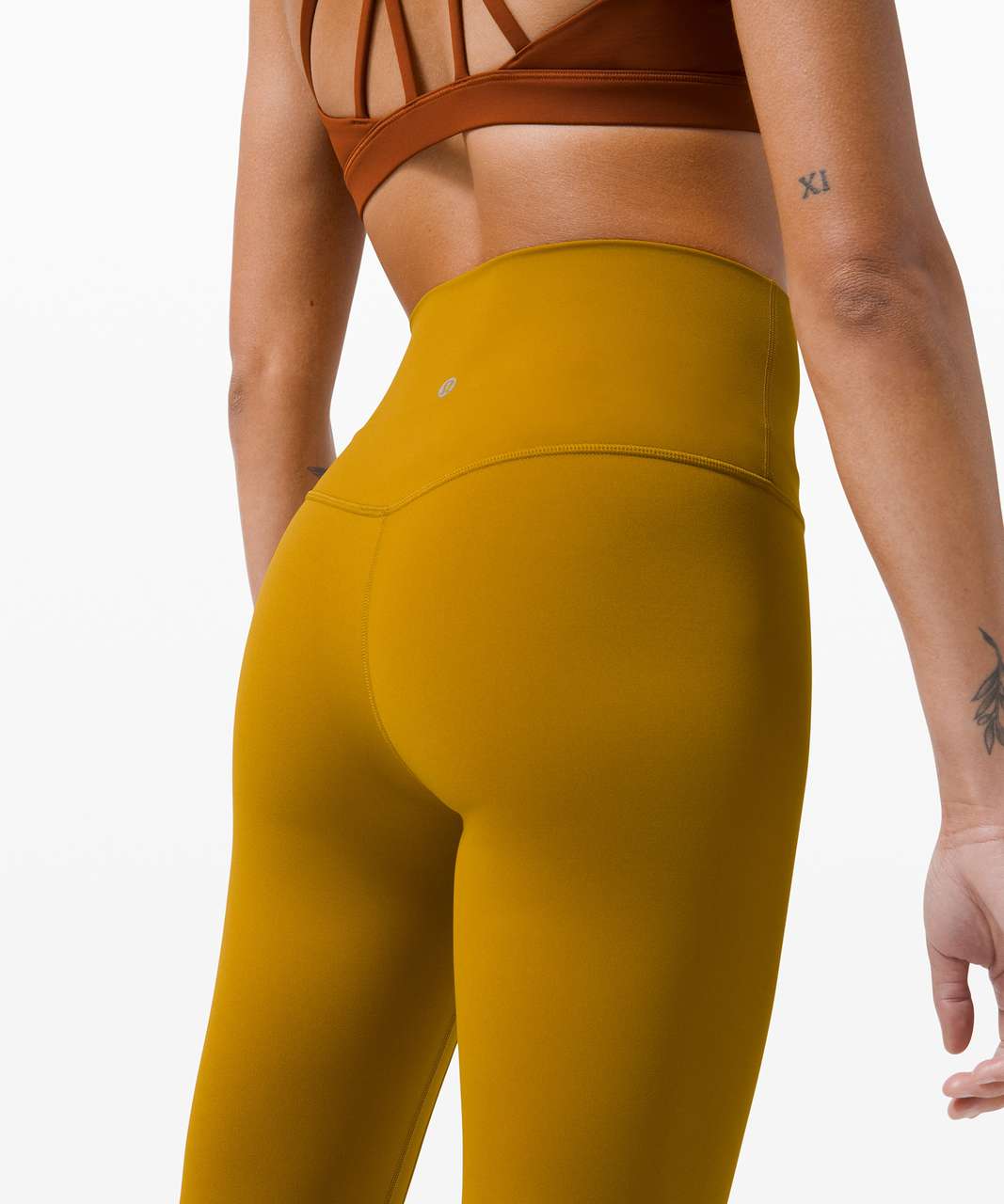 LULULEMON UNLIMIT HIGH Rise Tight 25 Gold Spice Sz 2 Nulu £56.62 -  PicClick UK