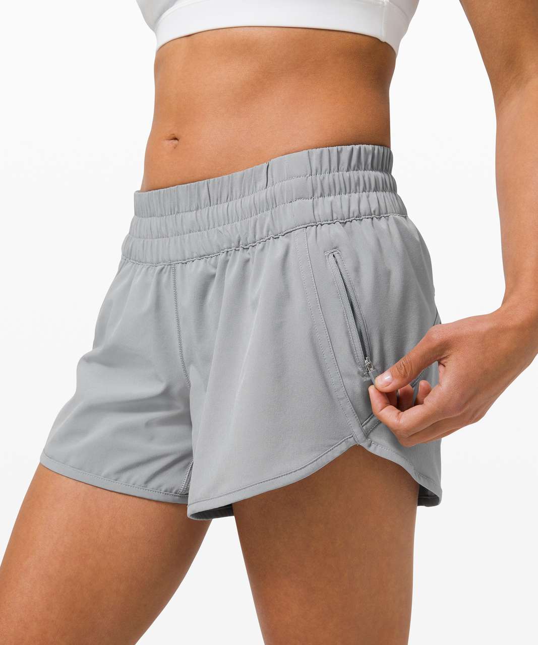 Lululemon Tracker V Shorts - Rhino Grey