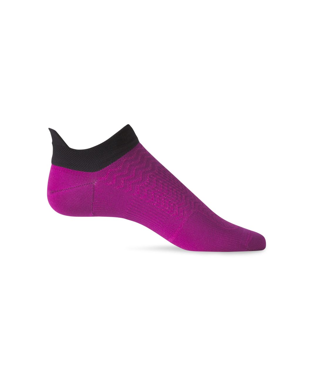 Lululemon Light Speed Sock *Silver - Deep Fuschia / Ripened Raspberry / Black