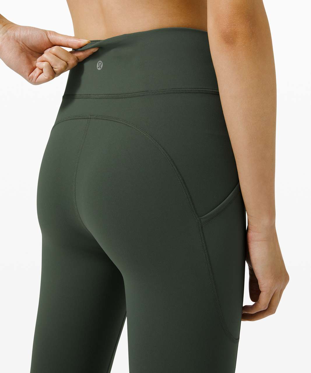 Lululemon Invigorate High-Rise Tight 25" - Smoked Spruce