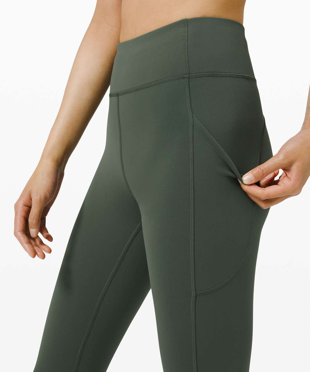 Lululemon Invigorate High-Rise Tight 25 - Smoked Spruce - lulu