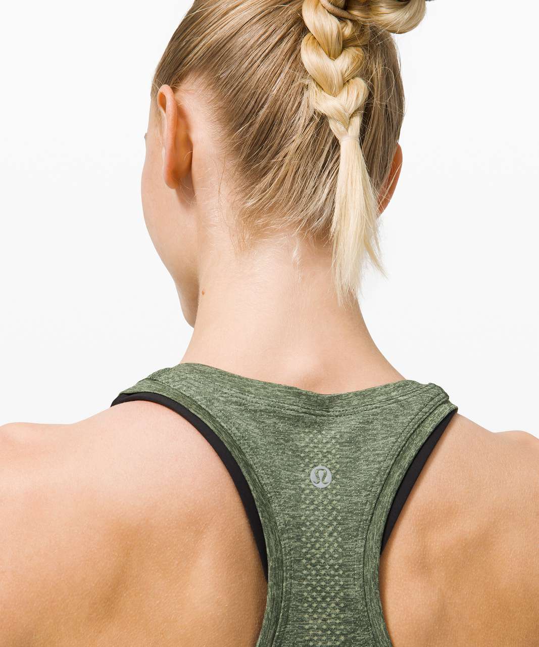 Lululemon Swiftly Tech Racerback 2.0 - Rosemary Green / Smoked Spruce