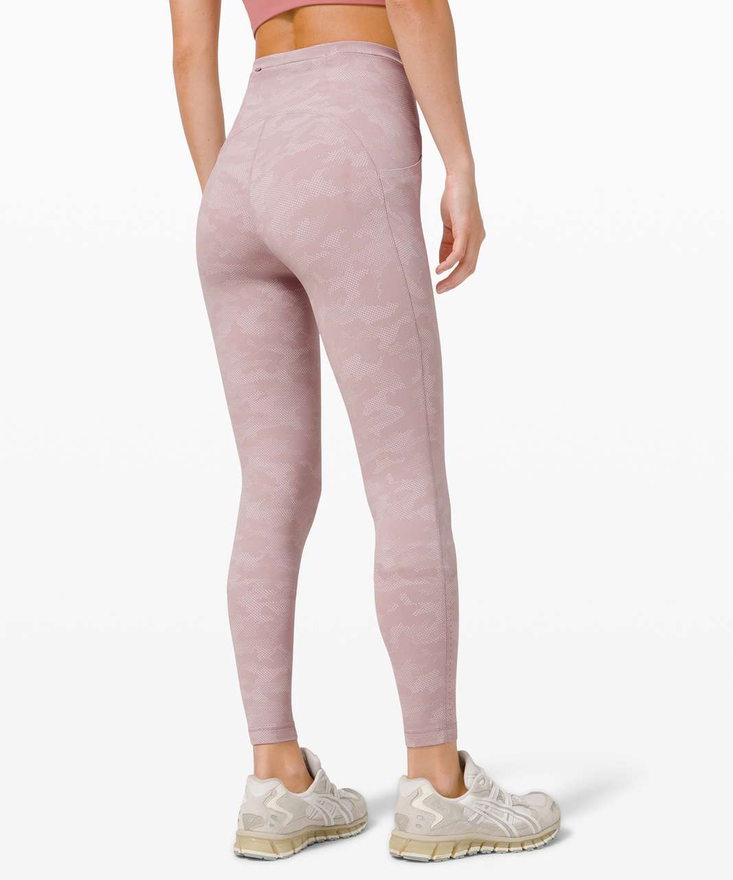 Lululemon Swift Speed High-Rise Tight 28 - Heritage Camo Jacquard Silky  White - lulu fanatics