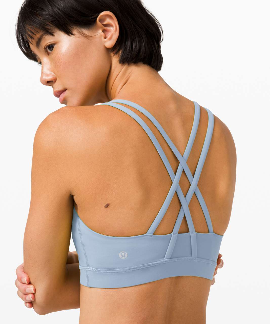 Lululemon Energy Bra *Medium Support, B–D Cup - Blue Linen - lulu