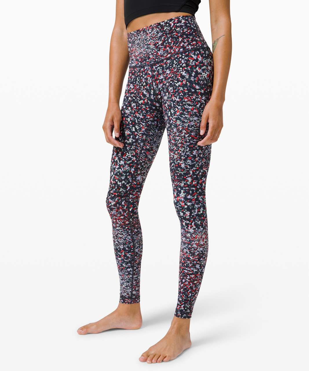 Lululemon Everlux and Mesh High-Rise Tight 25 - Grape Thistle - lulu  fanatics