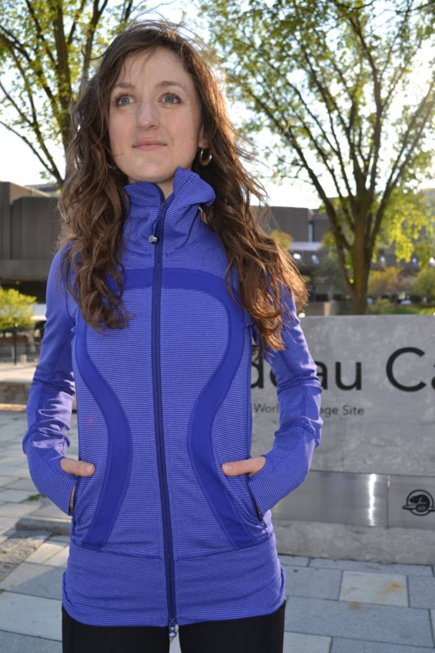 Lululemon Stride Jacket - Heathered Royalty - lulu fanatics