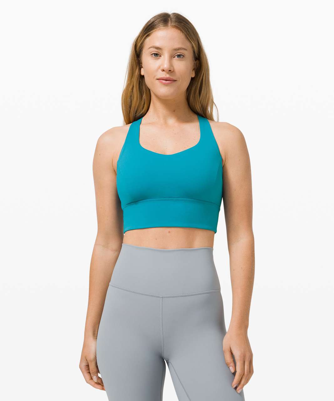 Didn't like these pants at first but love them with this bra! Swift Speed  in Hawaiian Blue, Energy Long Line in Icing Blue. First Post 💕 :  r/lululemon