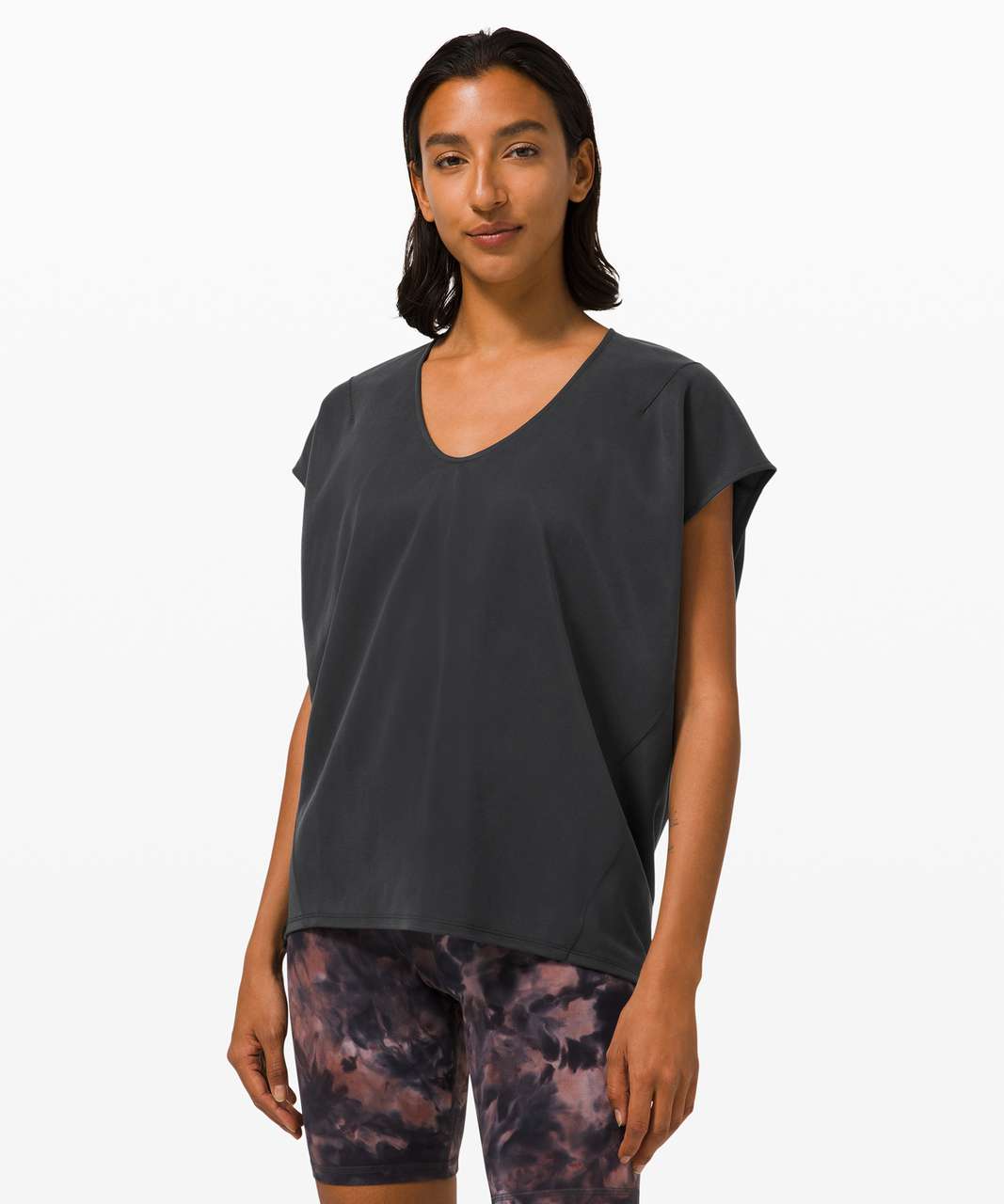 Lululemon Capped Short Sleeve Tee - Black