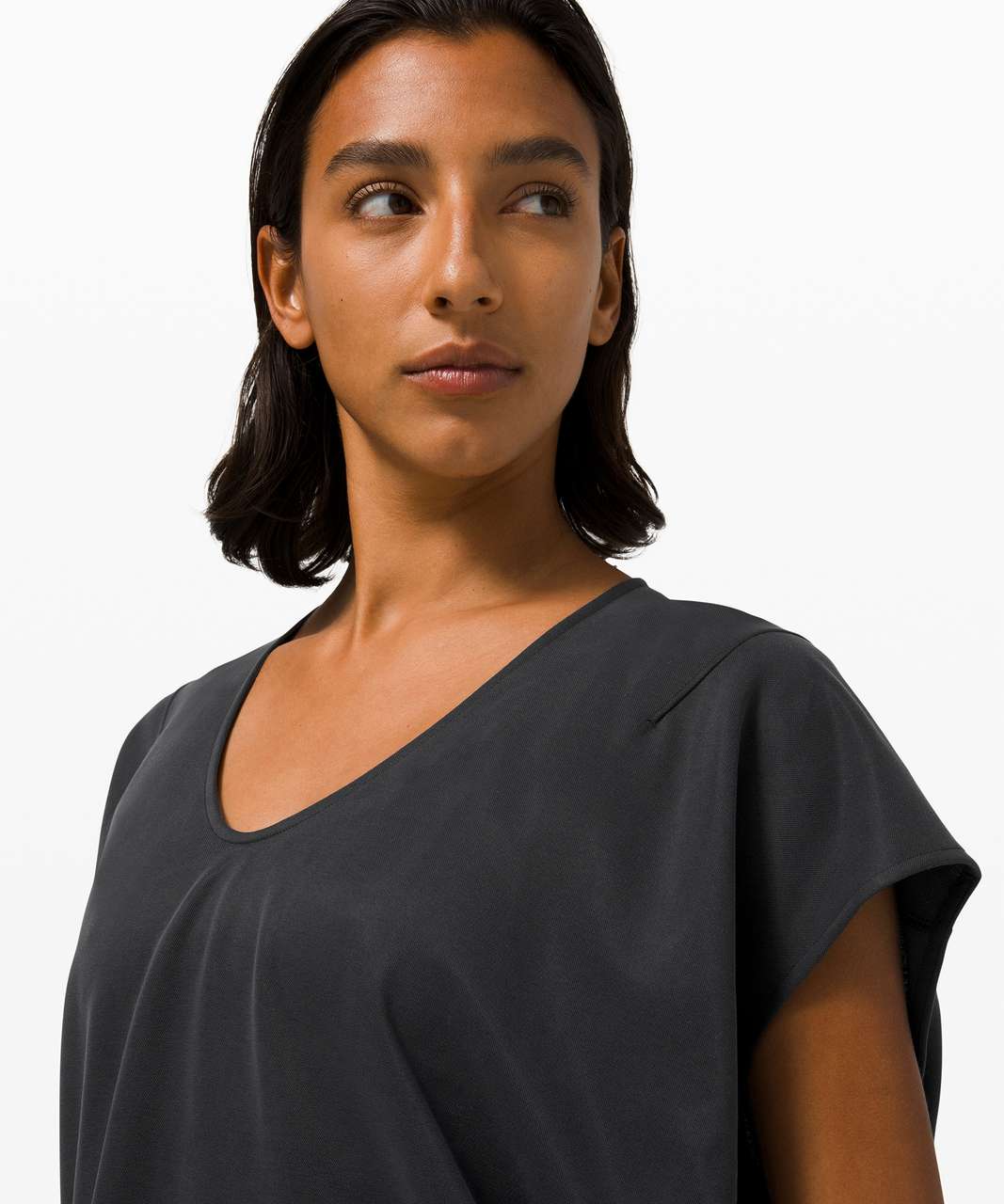 Lululemon Capped Short Sleeve Tee - Black