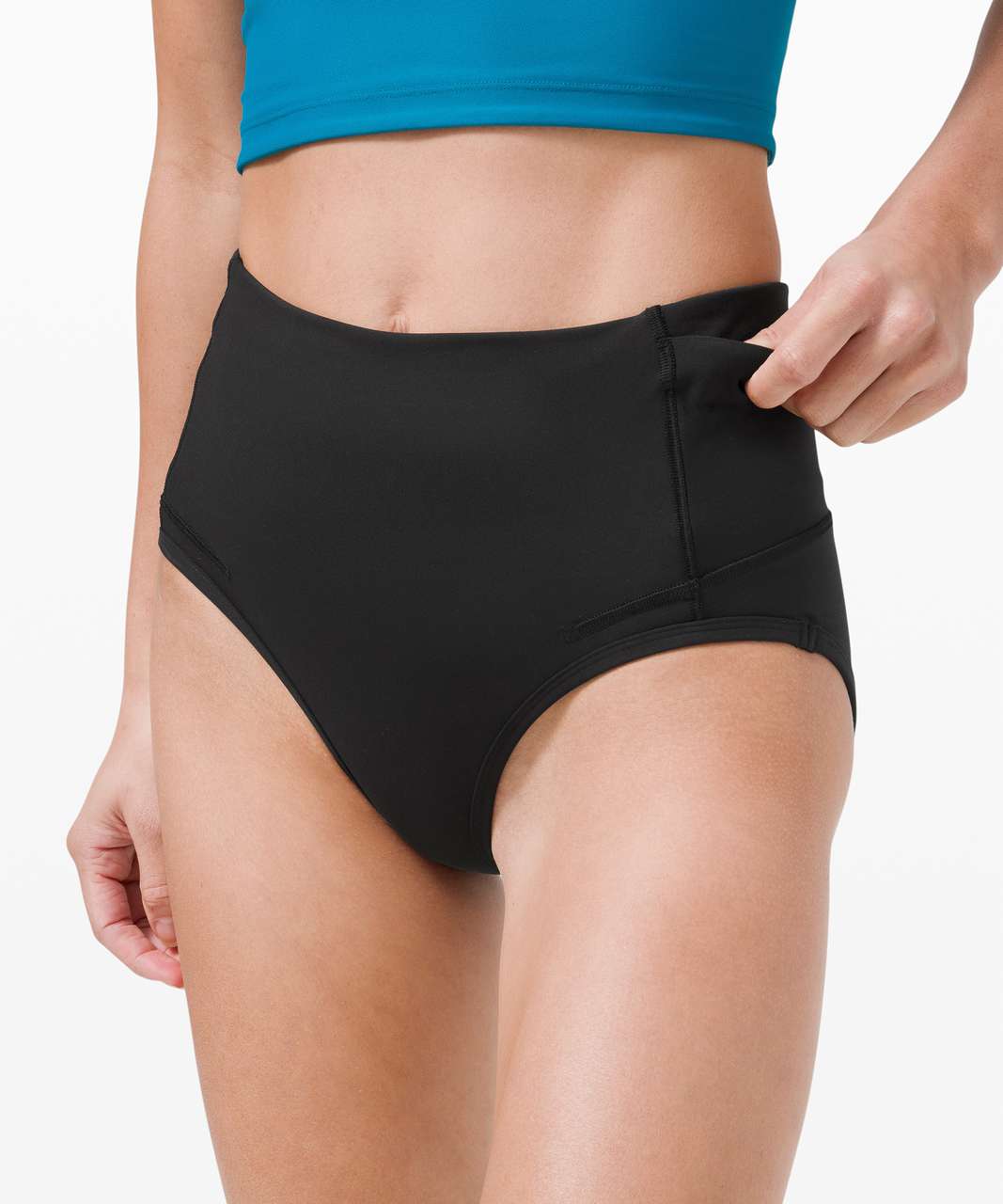 Women’s Lululemon Swift Speed Race Brief - Turquoise NWT Size 6