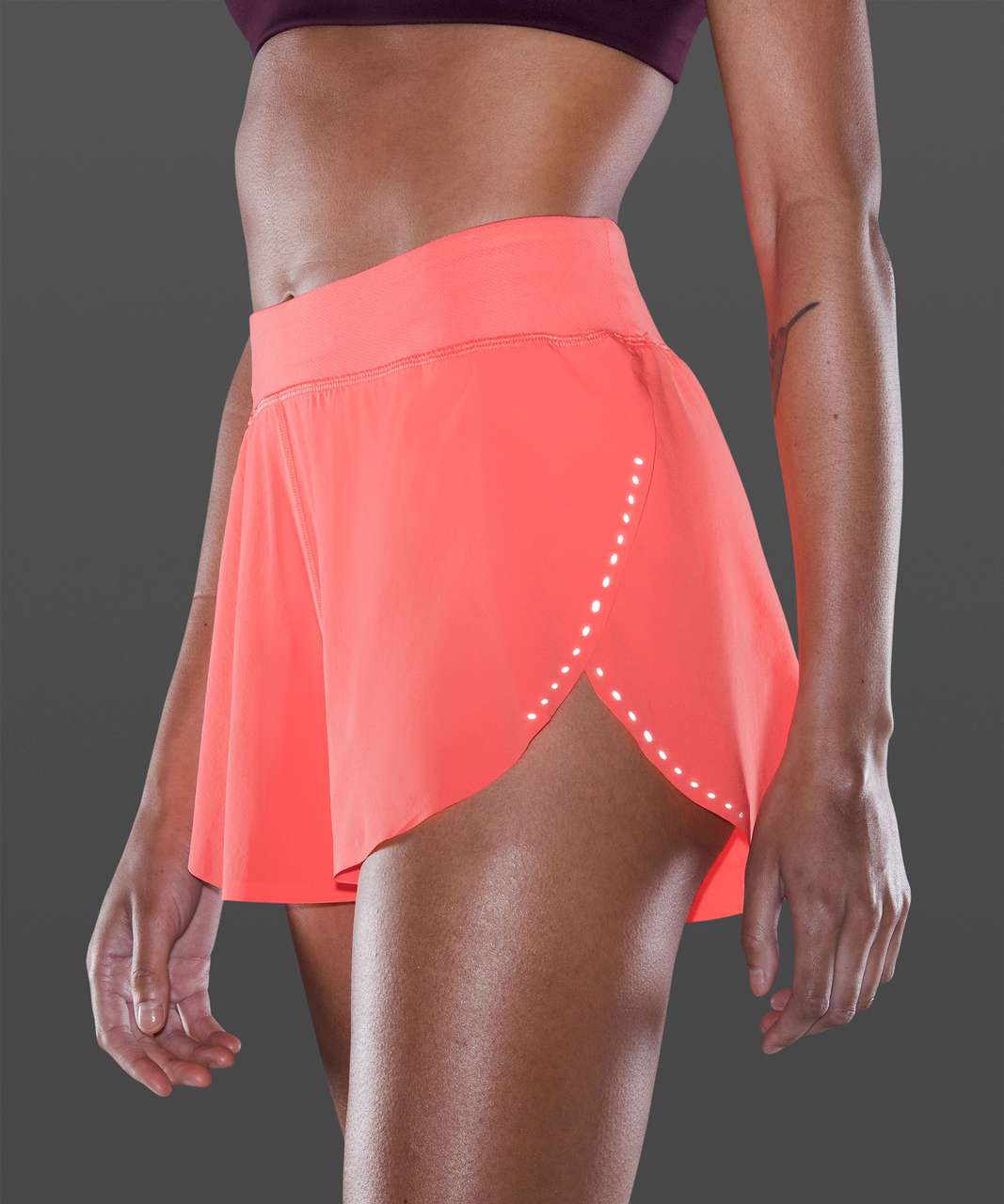 Lululemon Find Your Pace Short 3" *Lined - Sunset - lulu fanatics