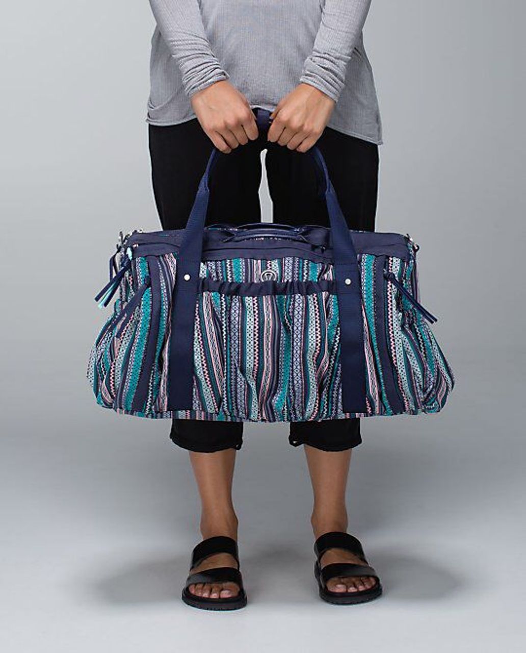 Lululemon Keep On Running Duffel - Needa Margarita Cadet Blue