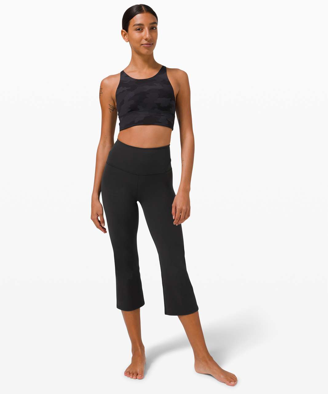 Hot Shot Crop Flare - Black – Carbon38