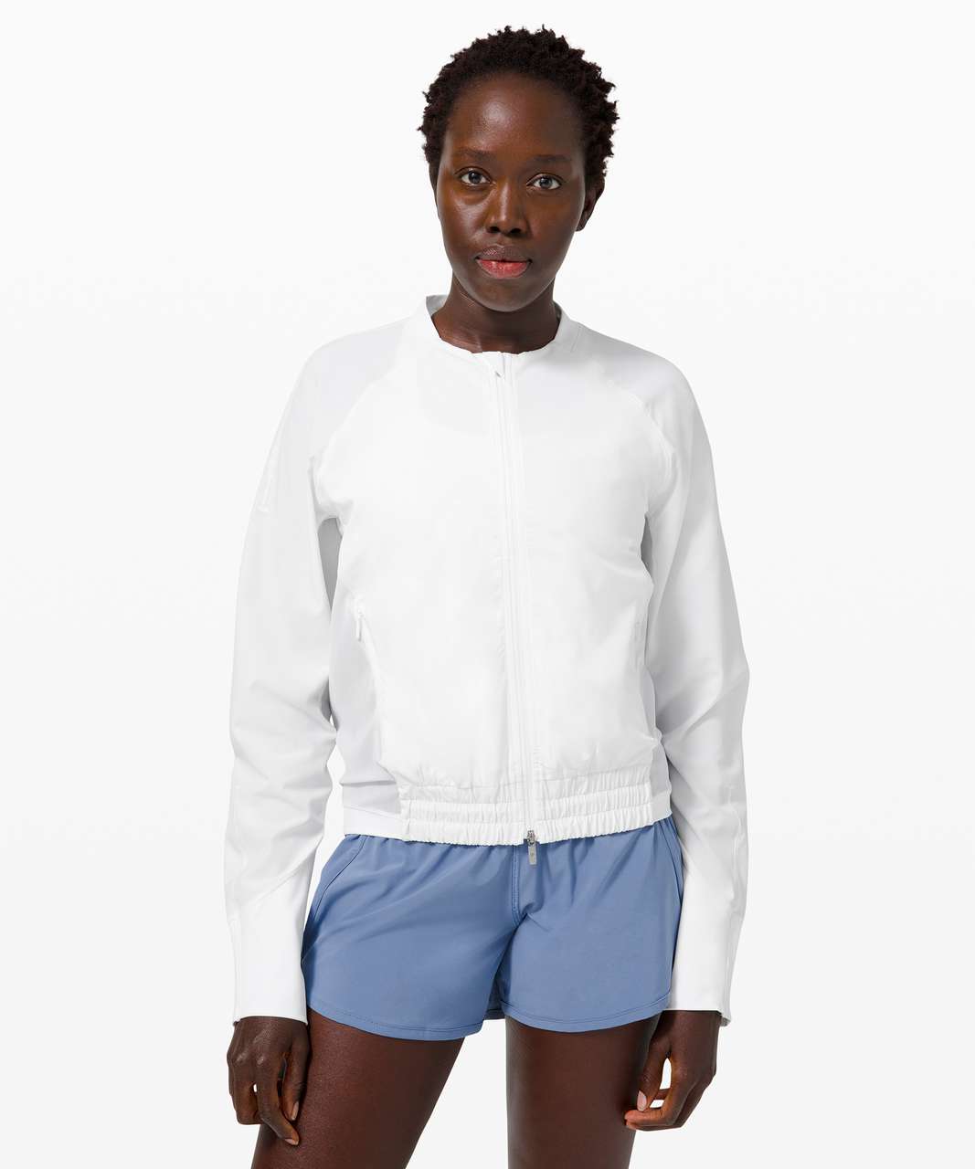 Lululemon Lightweight Stretch Running Long Sleeve Shirt - White - lulu  fanatics