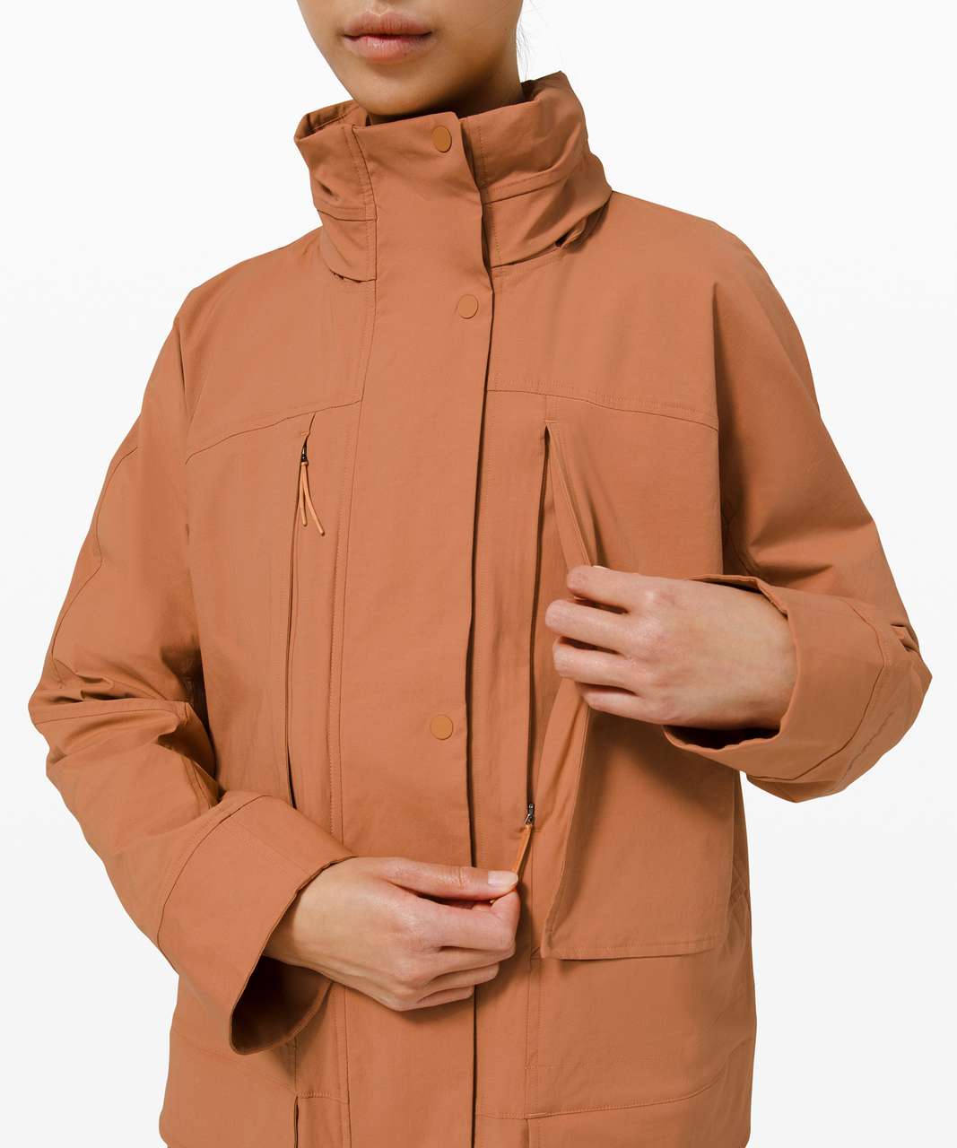 Lululemon Come and Go Jacket - Desert Sun