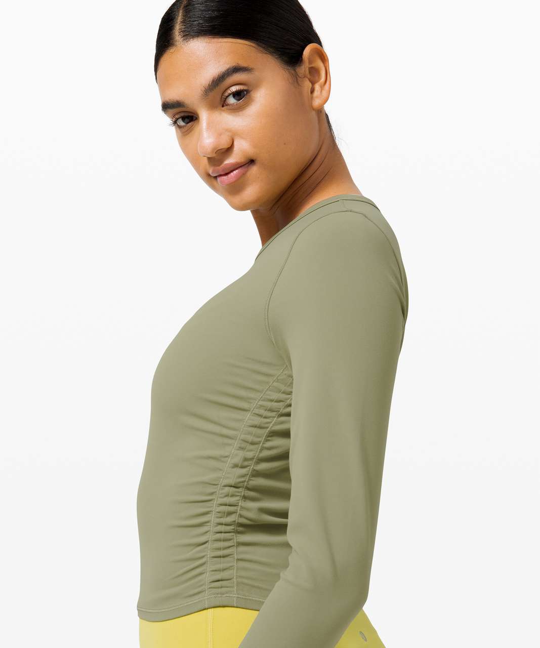 Olowalu Long Sleeve T-shirt Green Marl