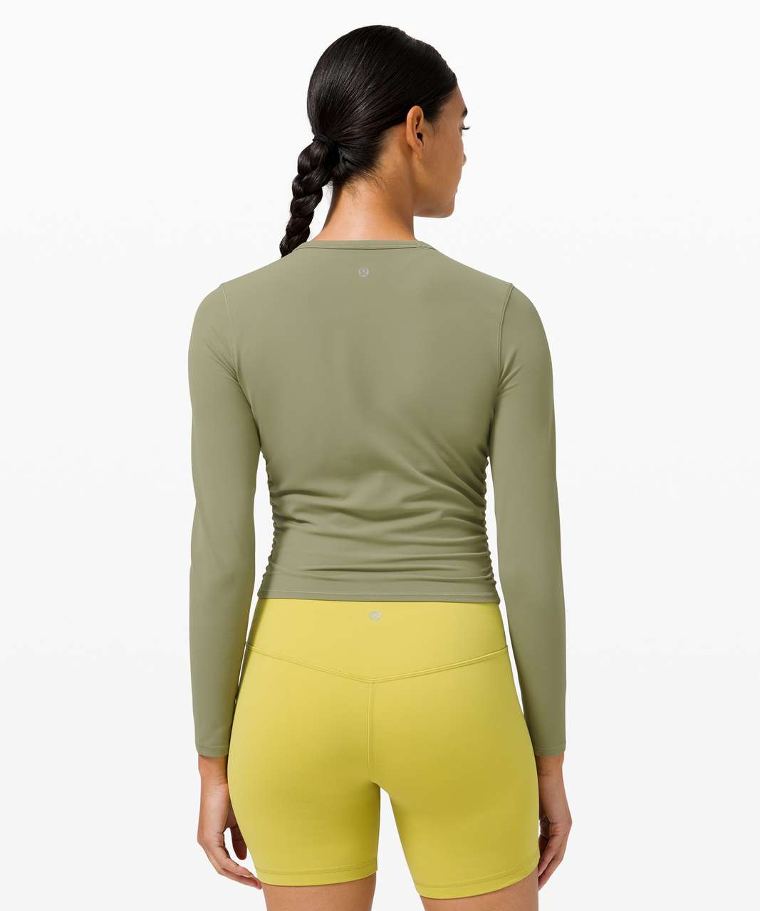 Lululemon All It Takes Long Sleeve *Nulu - Rosemary Green - lulu fanatics