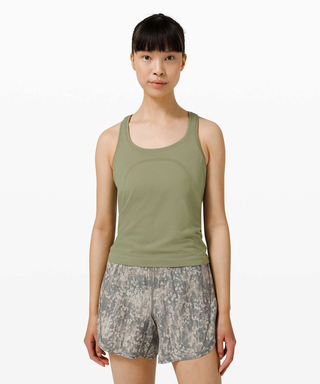 Lululemon Women Rosemary Green Smoked Spruce Swiftly Tech 2.0 Tank Active  Top 6