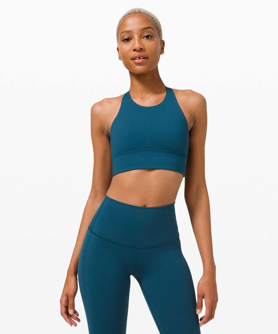 Lululemon Free to Be High-Neck Longline Bra - Wild *Light Support, A/B Cup  - Delicate Mint - lulu fanatics