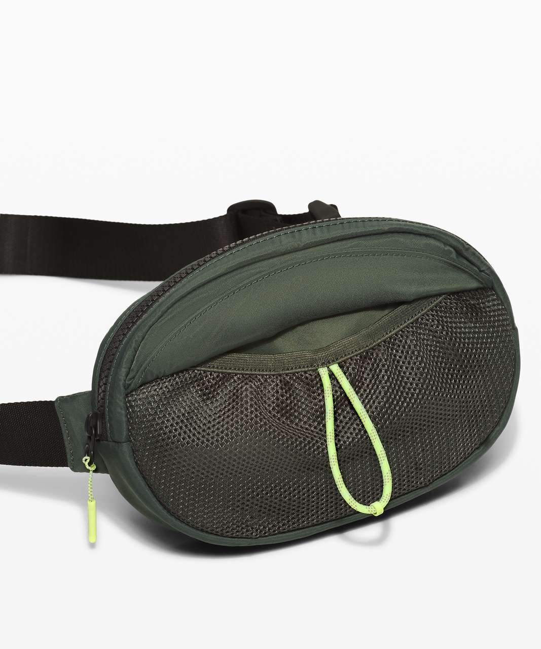 Lululemon Take It On Belt Bag *1L - Smoked Spruce / Neo Mint - lulu fanatics