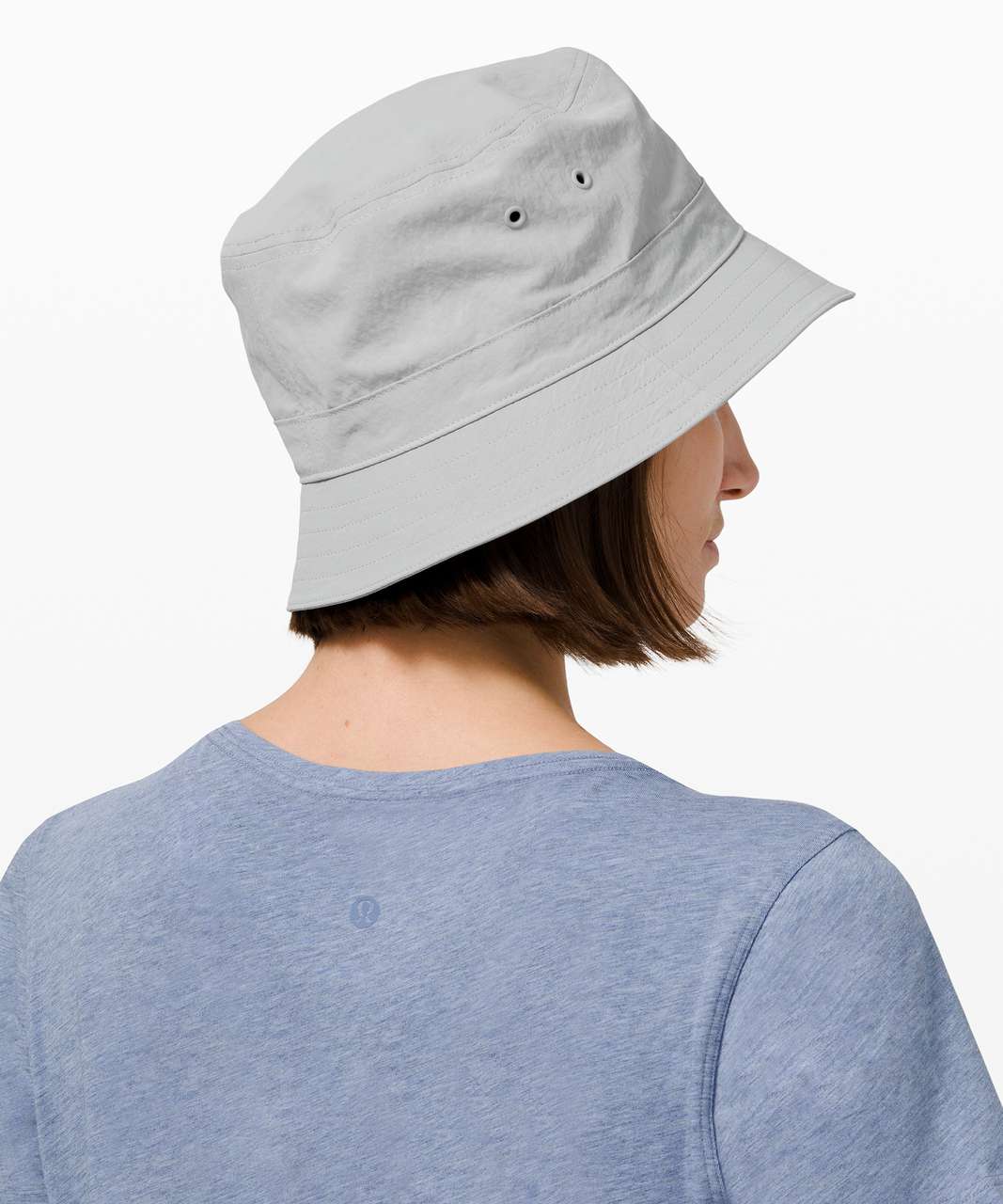 NWT Lululemon Cinchable Wide Brim Bucket Hat Size S/M Navy Blue