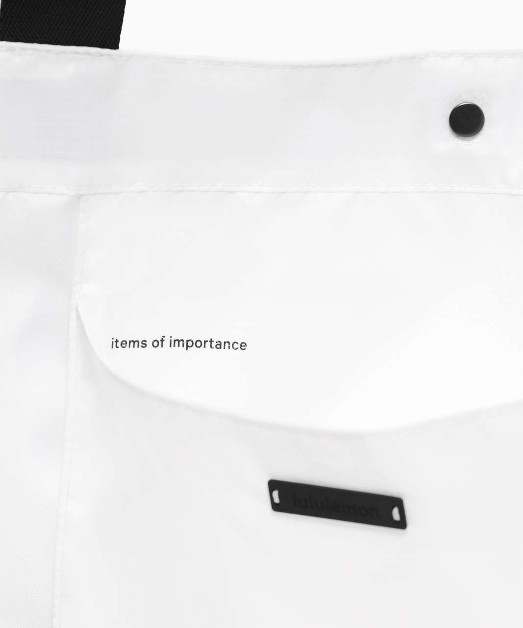 Lululemon Take It On Tote *24L - White / Black