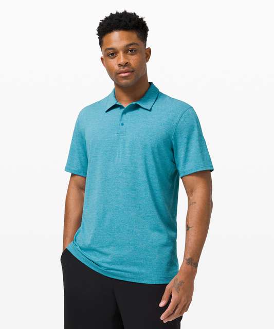 Lululemon Evolution Short Sleeve Polo Shirt - Smoked Spruce - lulu