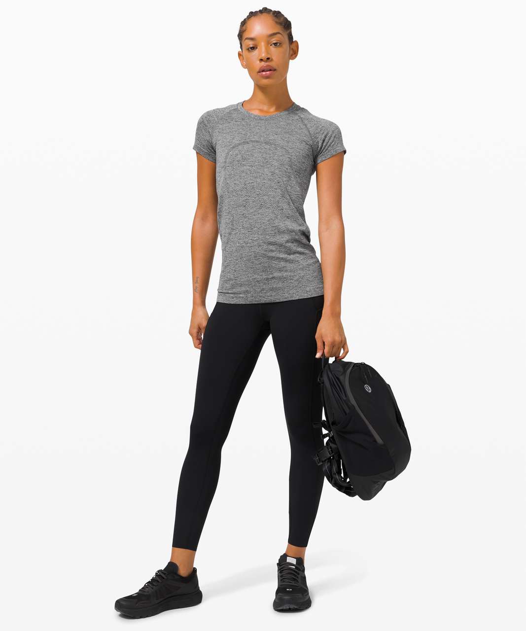 Lululemon Swiftly Tech Long Sleeve 2.0 *Race - Graphite Grey / Silver Drop  - lulu fanatics