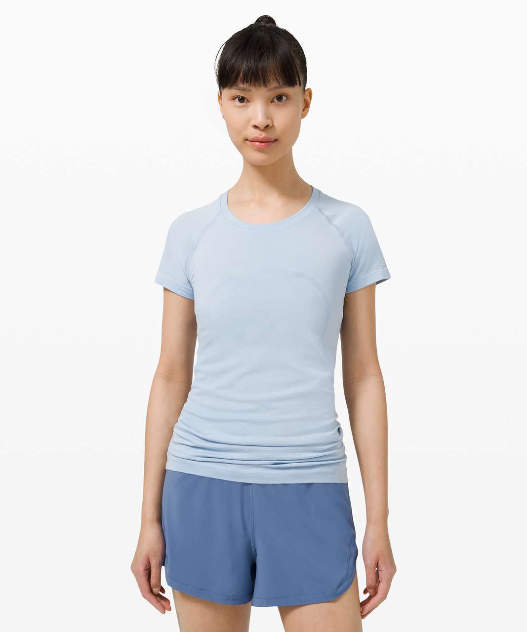 Lululemon Swiftly Tech Short Sleeve Shirt 2.0 - Symphony Blue / Symphony  Blue - lulu fanatics