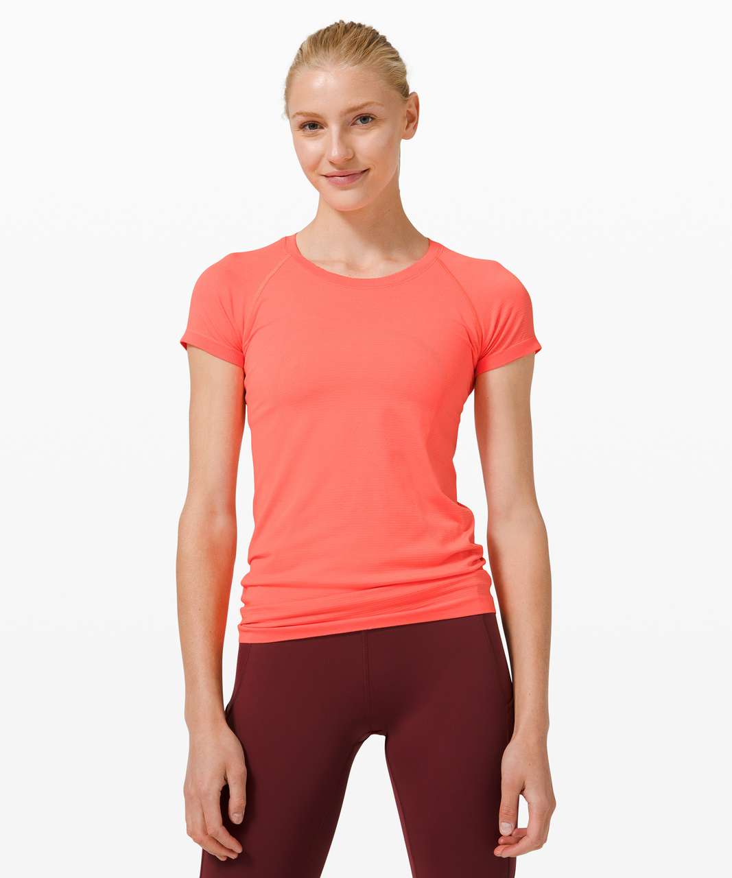 Lululemon Swiftly Tech Short Sleeve 2.0 - Sunset / Sunset - lulu