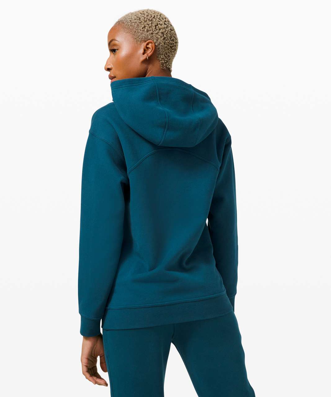 Lululemon All Yours Hoodie Fleece Pullover Sweatshirt in Daydream