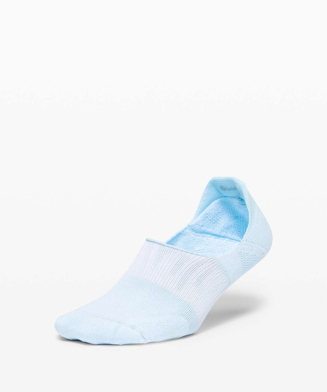 Lululemon Power Stride No-Show Sock with Active Grip - Icing Blue