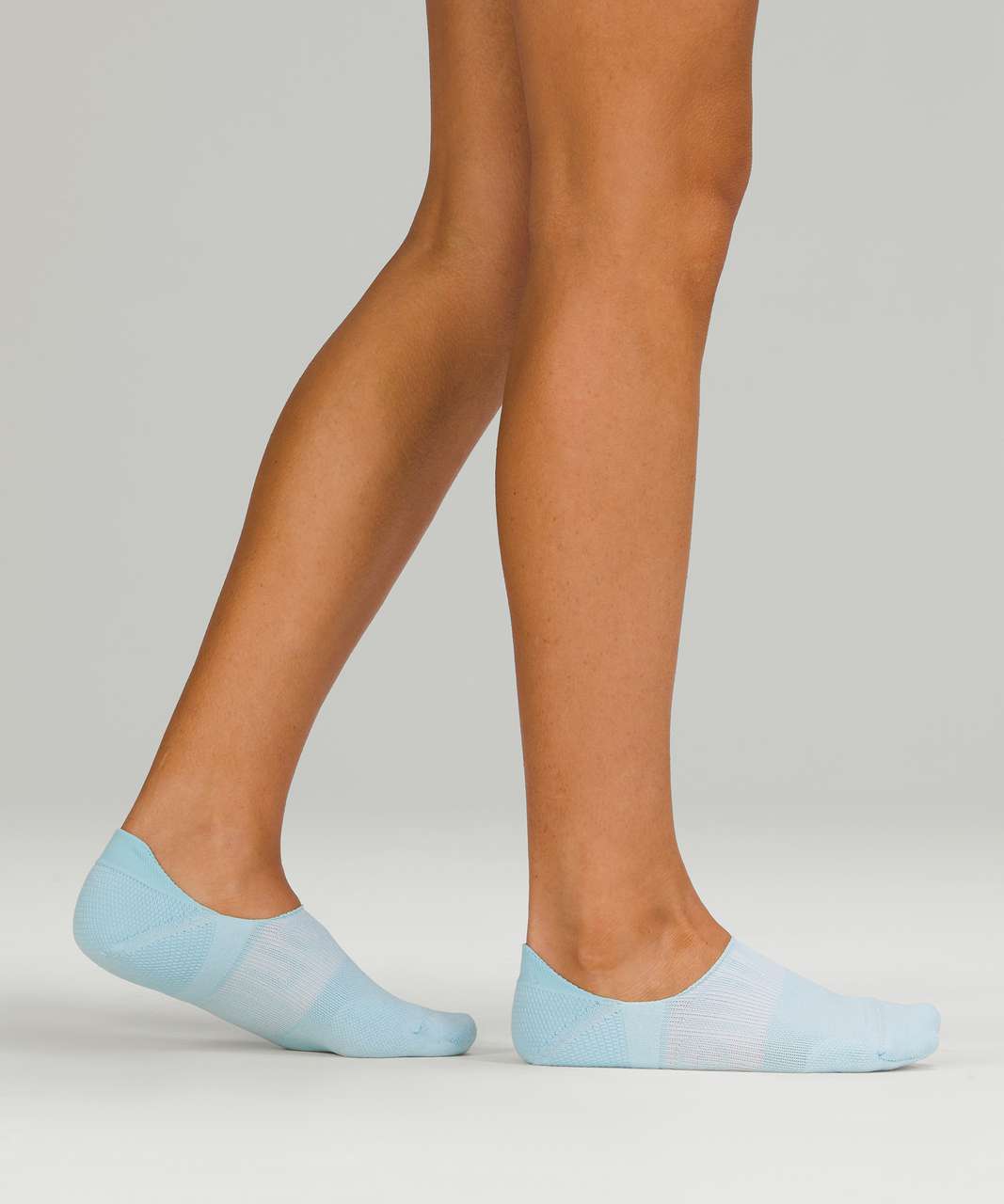 Lululemon Power Stride No-Show Sock with Active Grip - Icing Blue