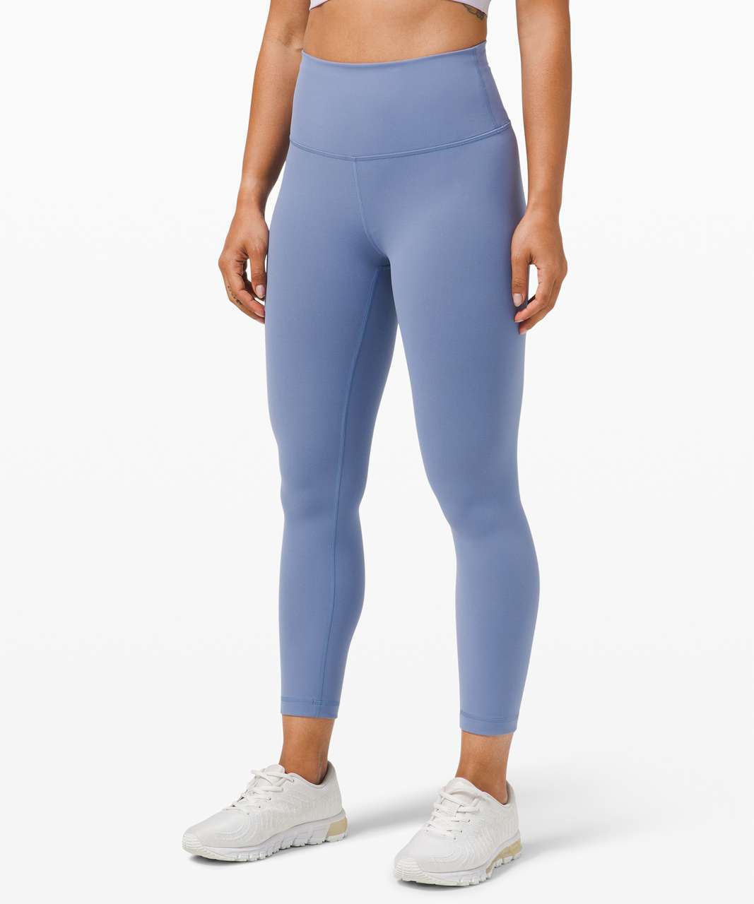 Lululemon Wunder Train High-Rise Crop 23 - Water Drop - lulu fanatics