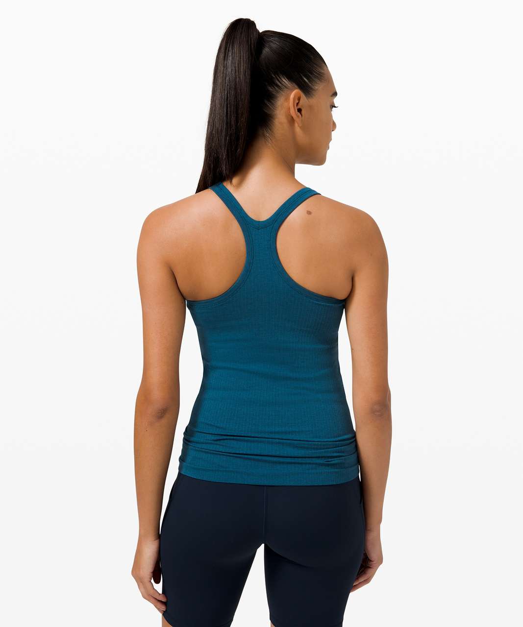 Lululemon Ebb To Street Tank *Light Support For B/C Cup - Blue