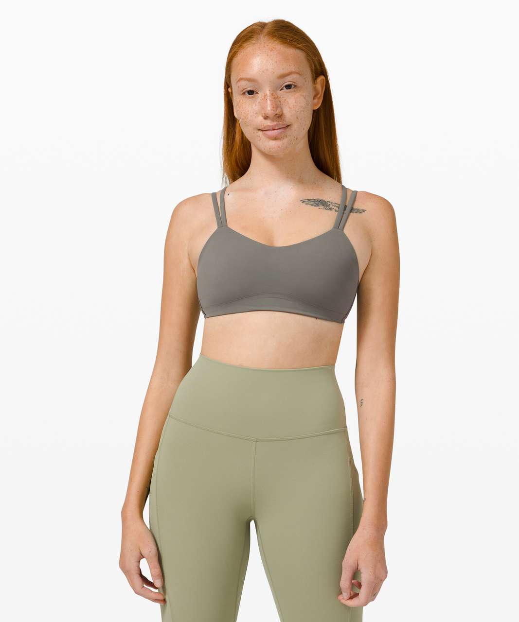 Lululemon Like a Cloud Bra *Light Support, B/C Cup - Grey Sage - lulu  fanatics