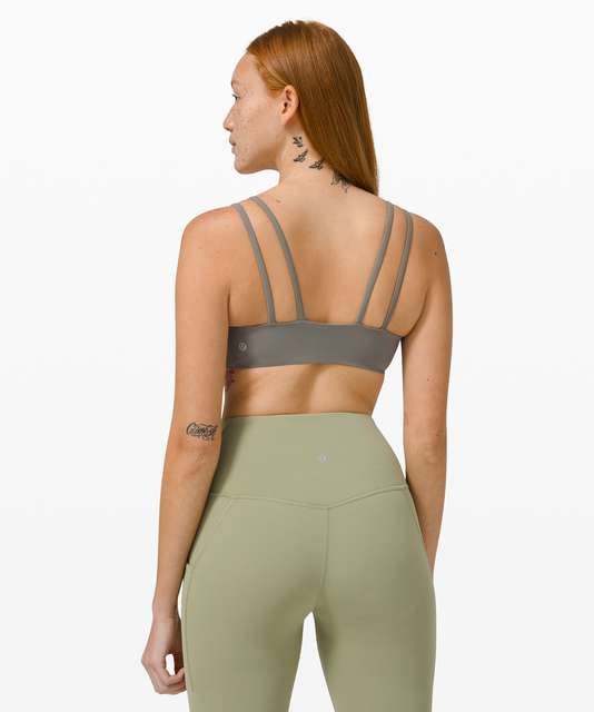 Lululemon Like a Cloud Bra Long Line *Light Support, B/C Cup - Grey Sage -  lulu fanatics