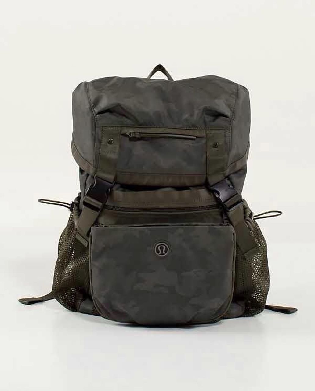 Lululemon Traveling Yogini Rucksack - Savasana Camo Fatigue Green