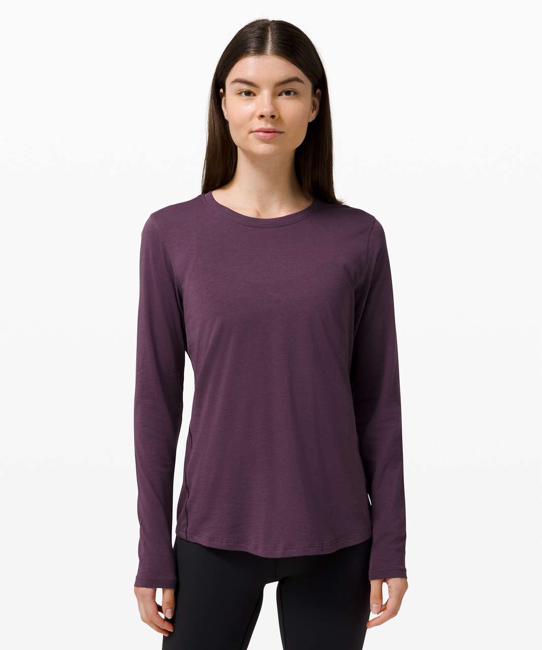 Lululemon Ever Ready Long Sleeve - Grape Thistle - lulu fanatics