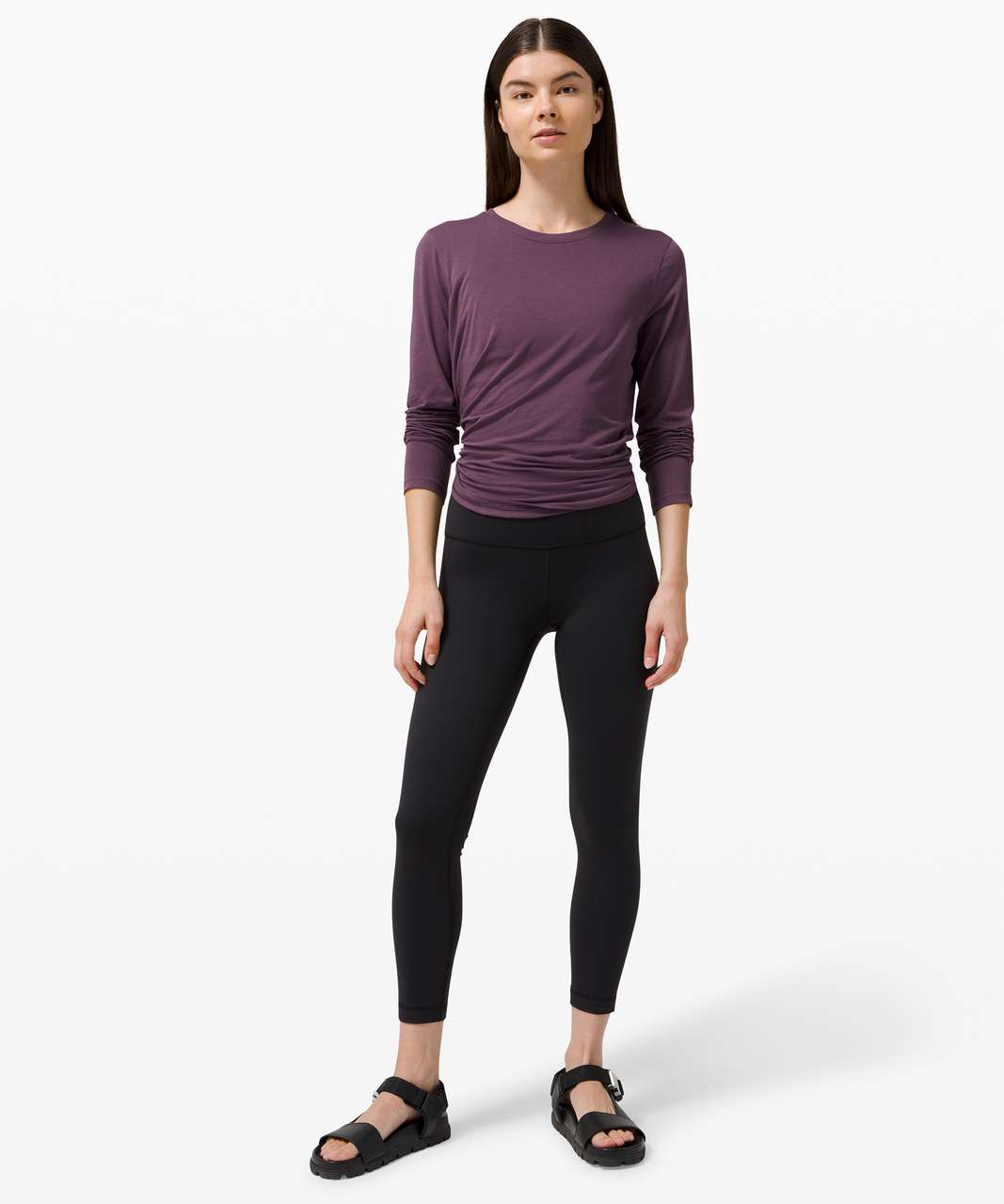 Lululemon Ever Ready Long Sleeve - Grape Thistle