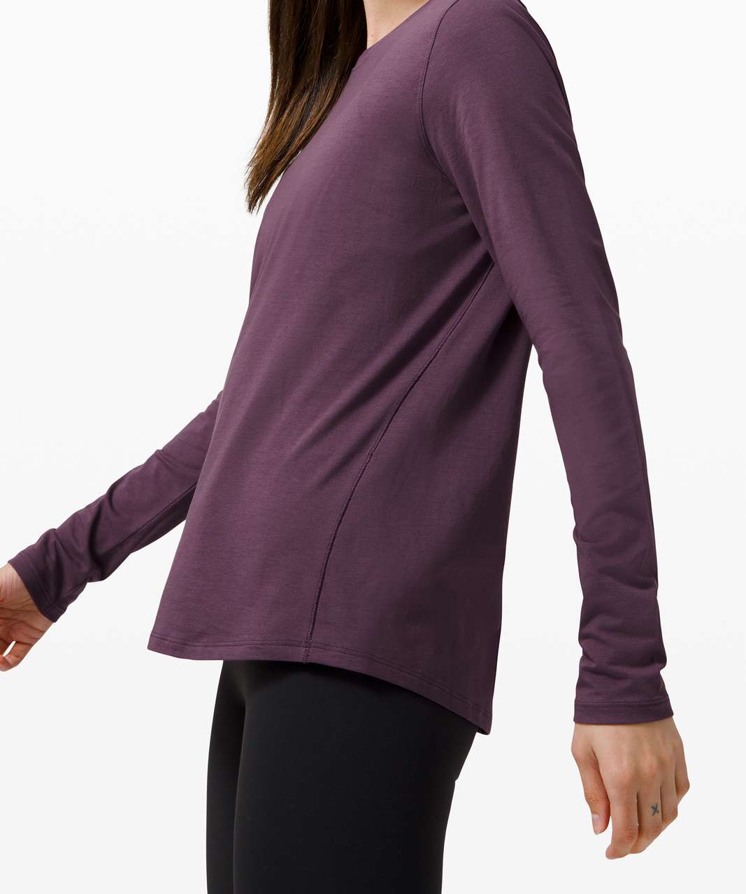 Lululemon Ever Ready Long Sleeve Size 10 Willow Green WLWG 02194