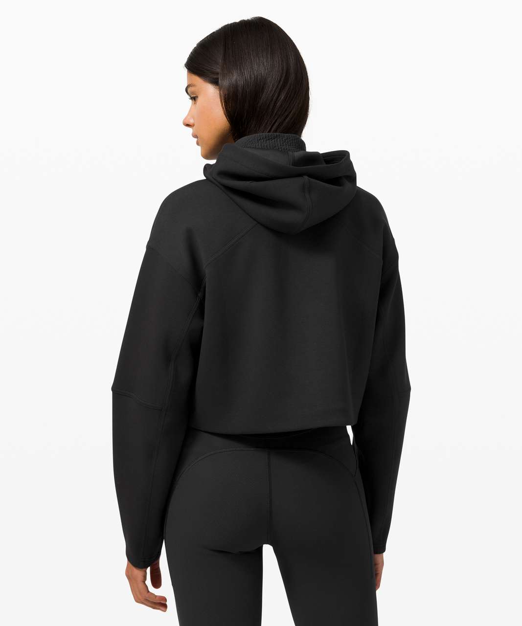 lululemon black hooded sweatshirt N60416 - size 8