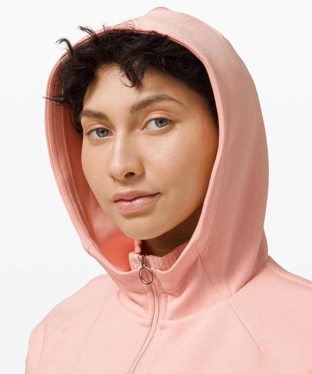 Lululemon Soft Oversized Zip Hoodie - Pink Mist - lulu fanatics