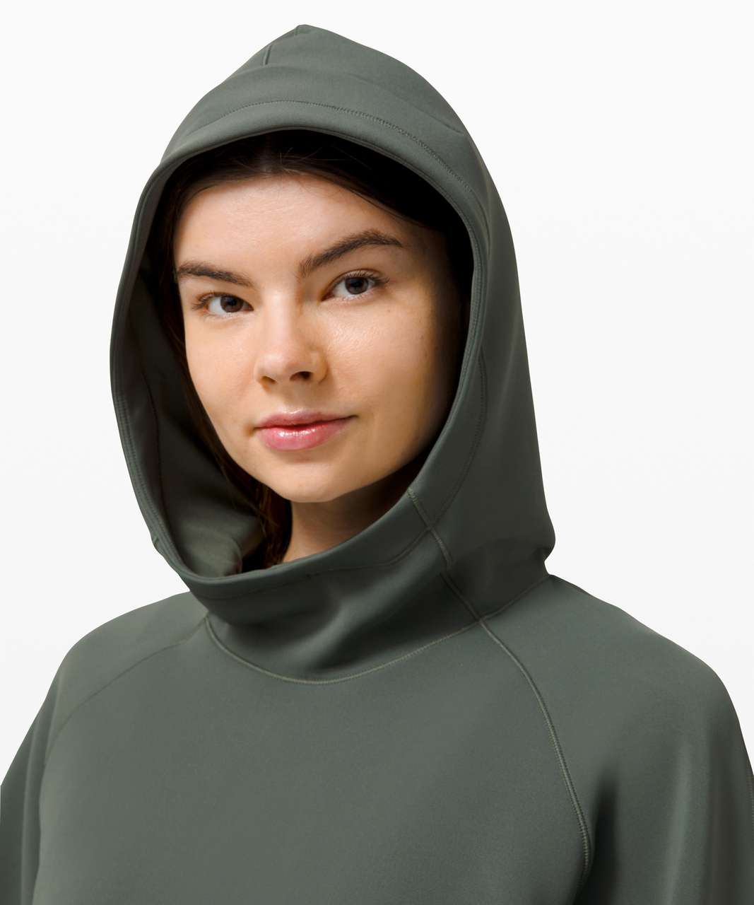 Lululemon AirWrap Pullover Hoodie - Smoked Spruce