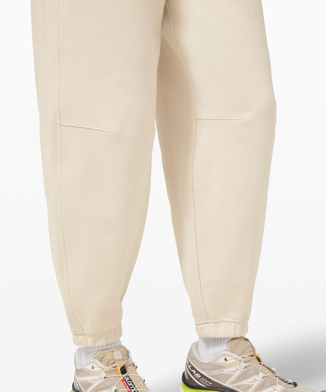 Lululemon Relaxed Fit French Terry Jogger - White Opal - lulu fanatics