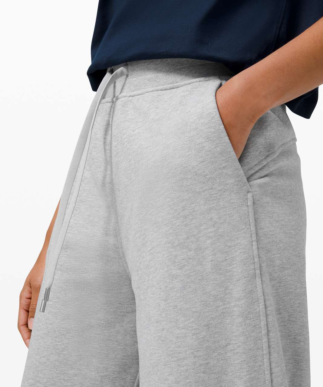 Lululemon Relaxed Fit French Terry Jogger - Heathered Core Light Grey