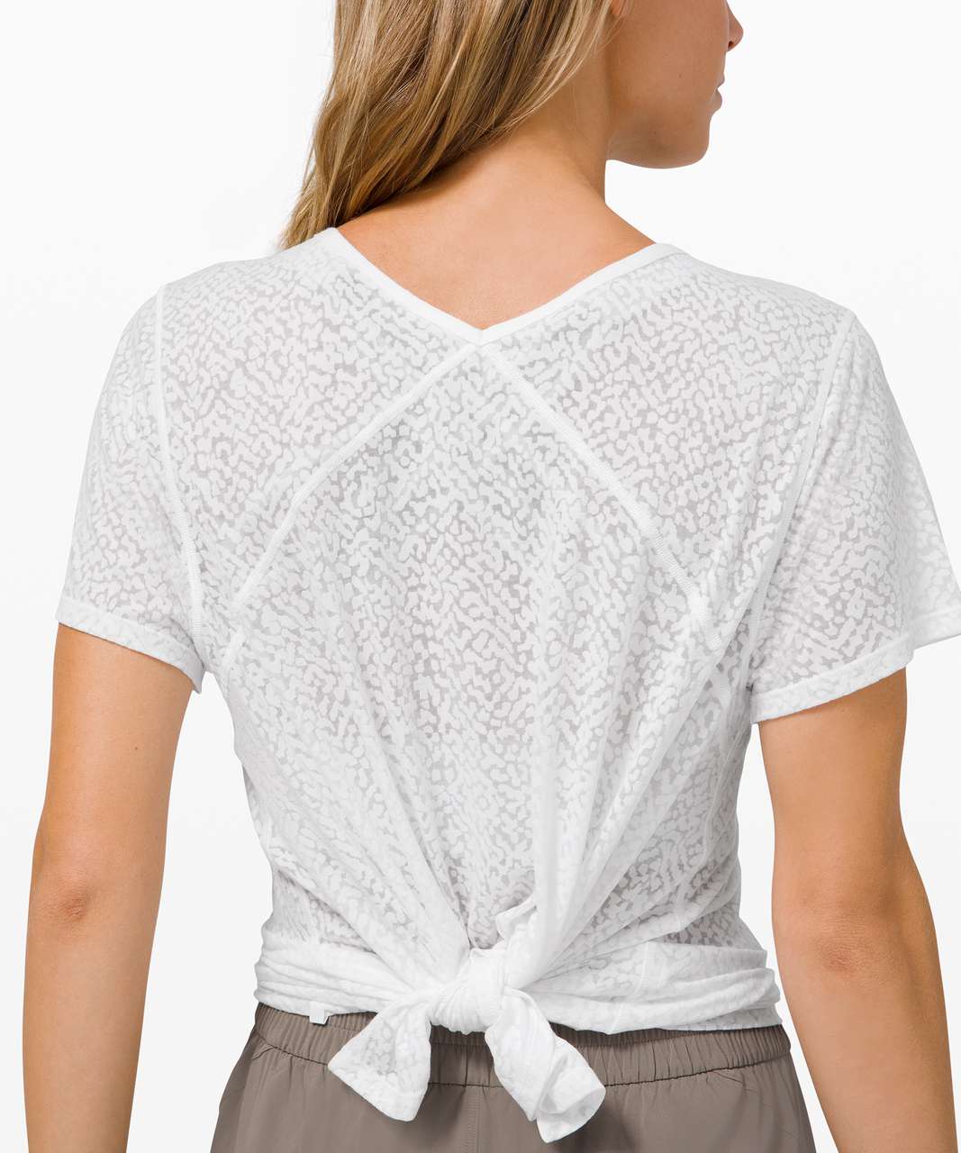 Lululemon Loop Around Tee - White - lulu fanatics